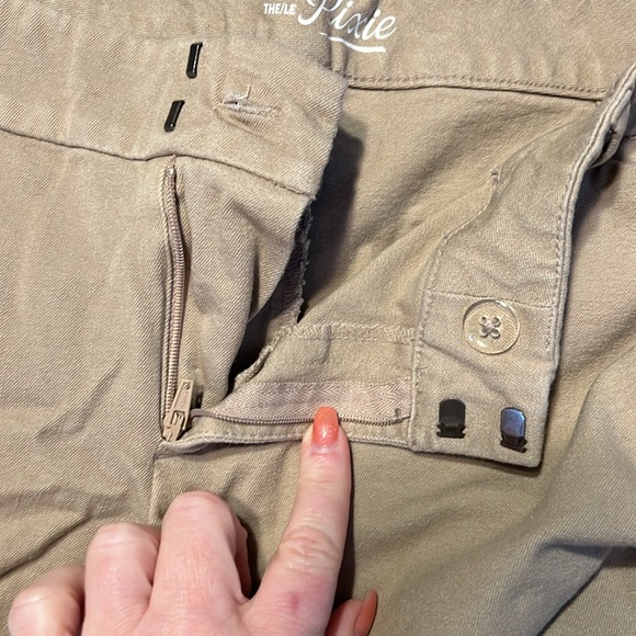 Old navy Pixie khaki pants 14 R - Picture 8 of 8